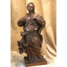 08. Vierge de Jean Delcour - cérisier, brillant
